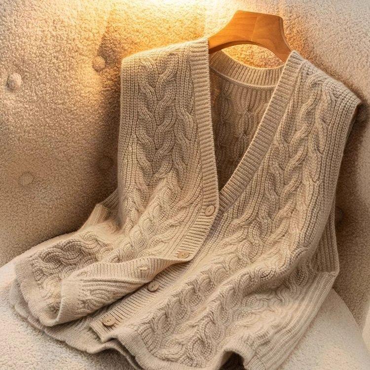 Женский вязаный свитер, жилет, короткая куртка, вязаный кардиган на весну и осень, свитер, однотонный топ, свободный крой 3XL абрикосовый
Женский вязаный свитер, жилет, короткая куртка, вязаный кардиган на весну и осень, свитер, однотонный топ, свободный крой 3XL абрикосовый