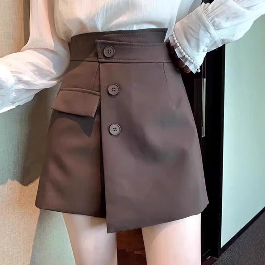 Women s 2024 Autumn High Waist Slimming Wide Leg Skirt Pants - Korean Style, Irregular Design, Outerwear. XS
Women s 2024 Autumn High Waist Slimming Wide Leg Skirt Pants - Korean Style, Irregular Design, Outerwear. XS