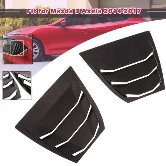 For Mazda 3 Axela 2014-2017 Black Side Window Louver Vent Cover Trim Panel
For Mazda 3 Axela 2014-2017 Black Side Window Louver Vent Cover Trim Panel