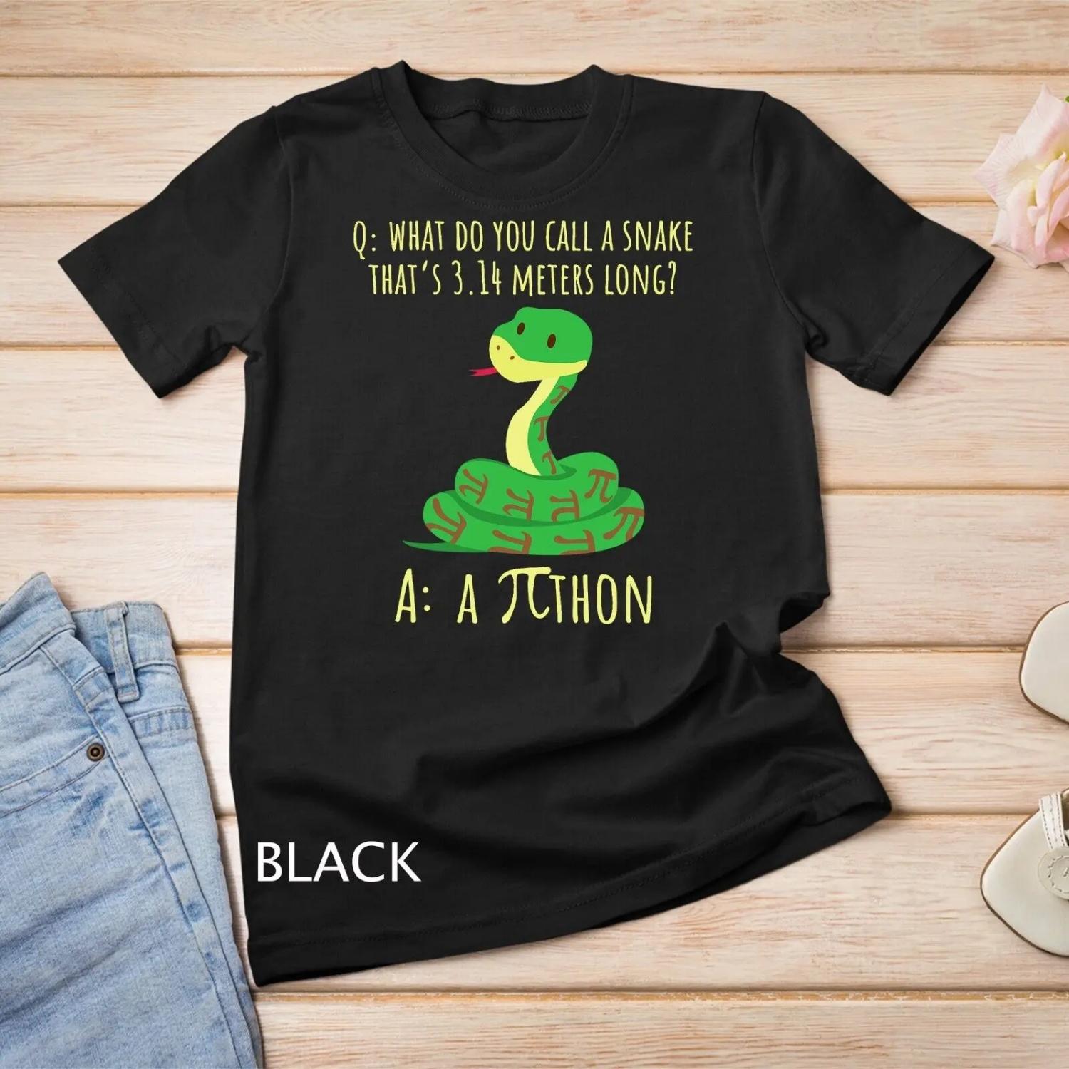 Python Pithon Pi Symbol Funny Math Teacher Day T Shirt S
Python Pithon Pi Symbol Funny Math Teacher Day T Shirt S