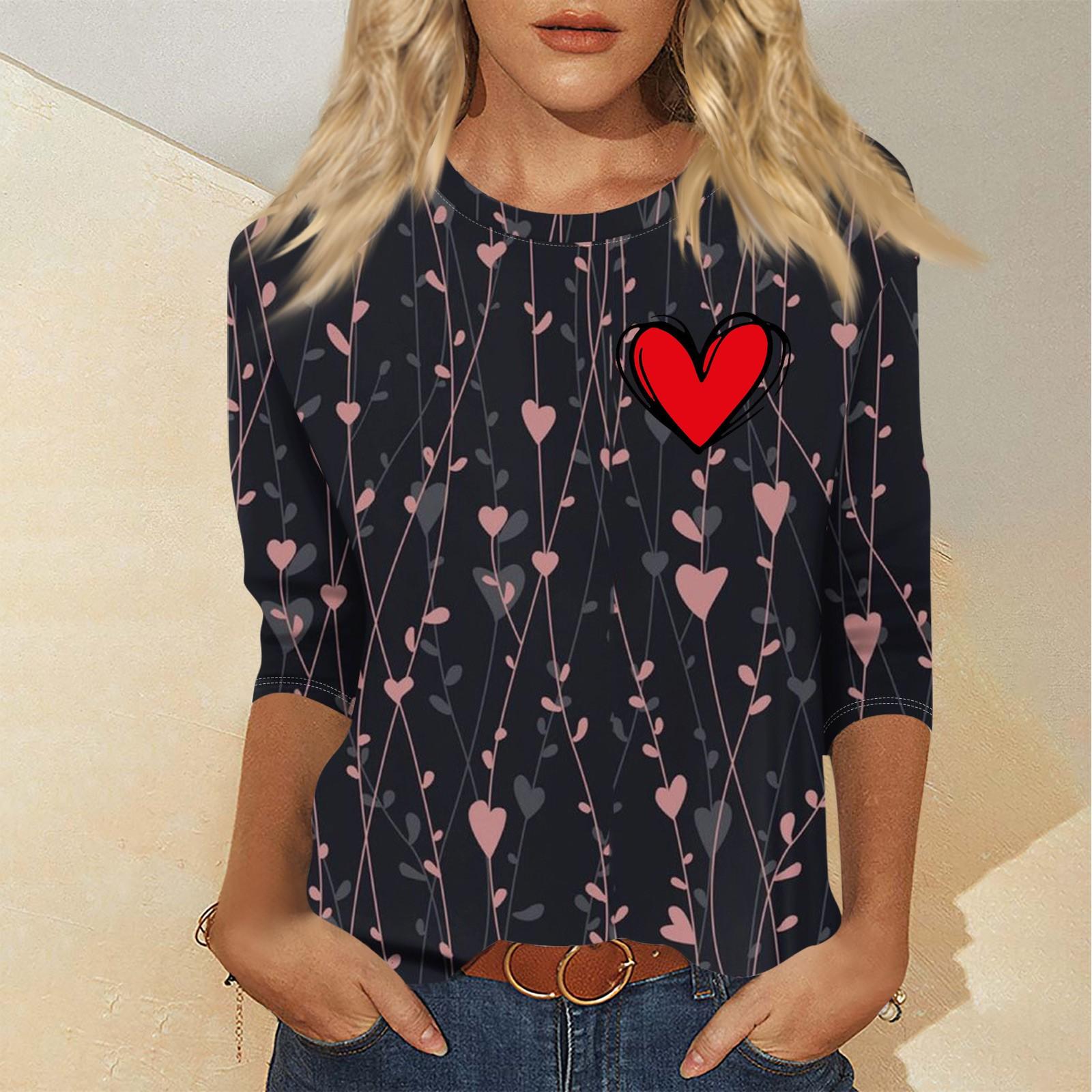 Женский модный и повседневный свитер с рукавом семь четвертей и принтом ко Дню святого Валентина L чёрный
Женский модный и повседневный свитер с рукавом семь четвертей и принтом ко Дню святого Валентина L чёрный