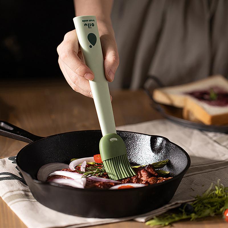 Silicone Bbq Oil Brush Basting Brush Diy Cake Bread Butter Baking Brushes Kitchen Cooking Barbecue Tools Accessories коричневый
Silicone Bbq Oil Brush Basting Brush Diy Cake Bread Butter Baking Brushes Kitchen Cooking Barbecue Tools Accessories коричневый