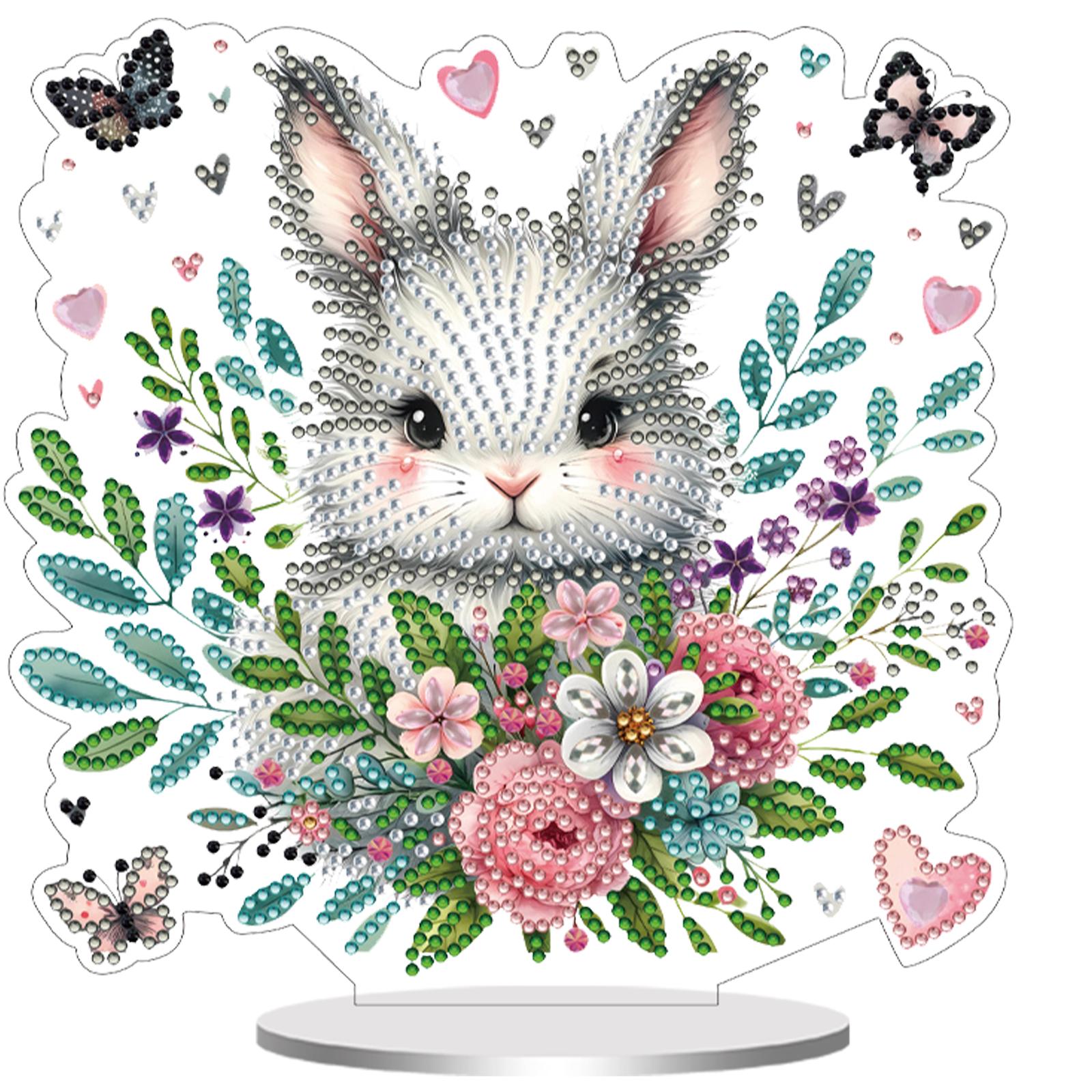 2D Flat Print Animal DIY Diamond Painting Tabletop Ornaments Kit Double Sided Diamond Art Tabletop Decorations Home Office Decor
2D Flat Print Animal DIY Diamond Painting Tabletop Ornaments Kit Double Sided Diamond Art Tabletop Decorations Home Office Decor