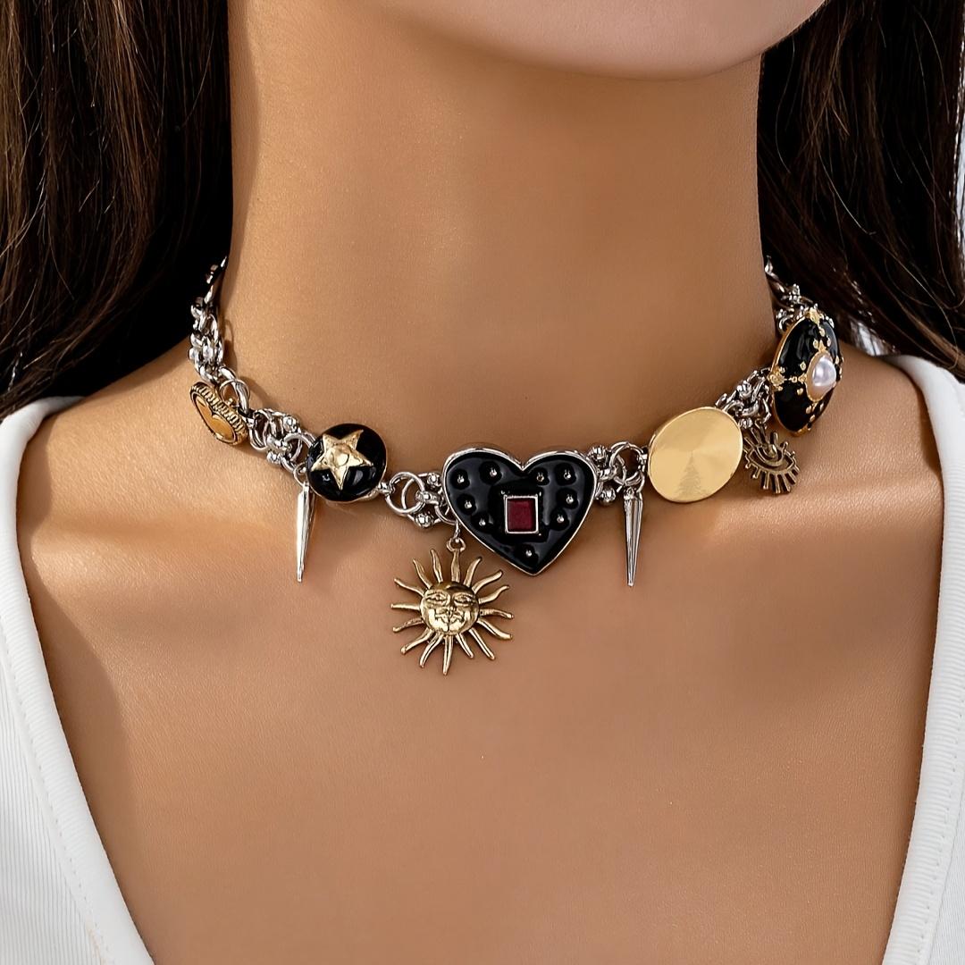 Модное ожерелье для женских украшений чёрный
Модное ожерелье для женских украшений чёрный