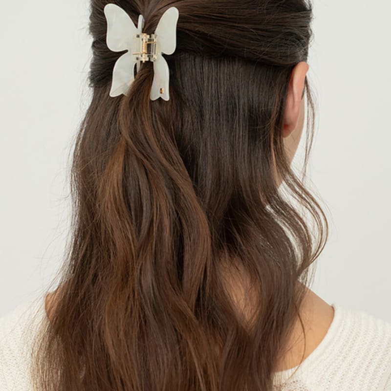 Ssecondo Papillon hair claw clip, Anais_4 colors Twillihght purple
Ssecondo Papillon hair claw clip, Anais_4 colors Twillihght purple