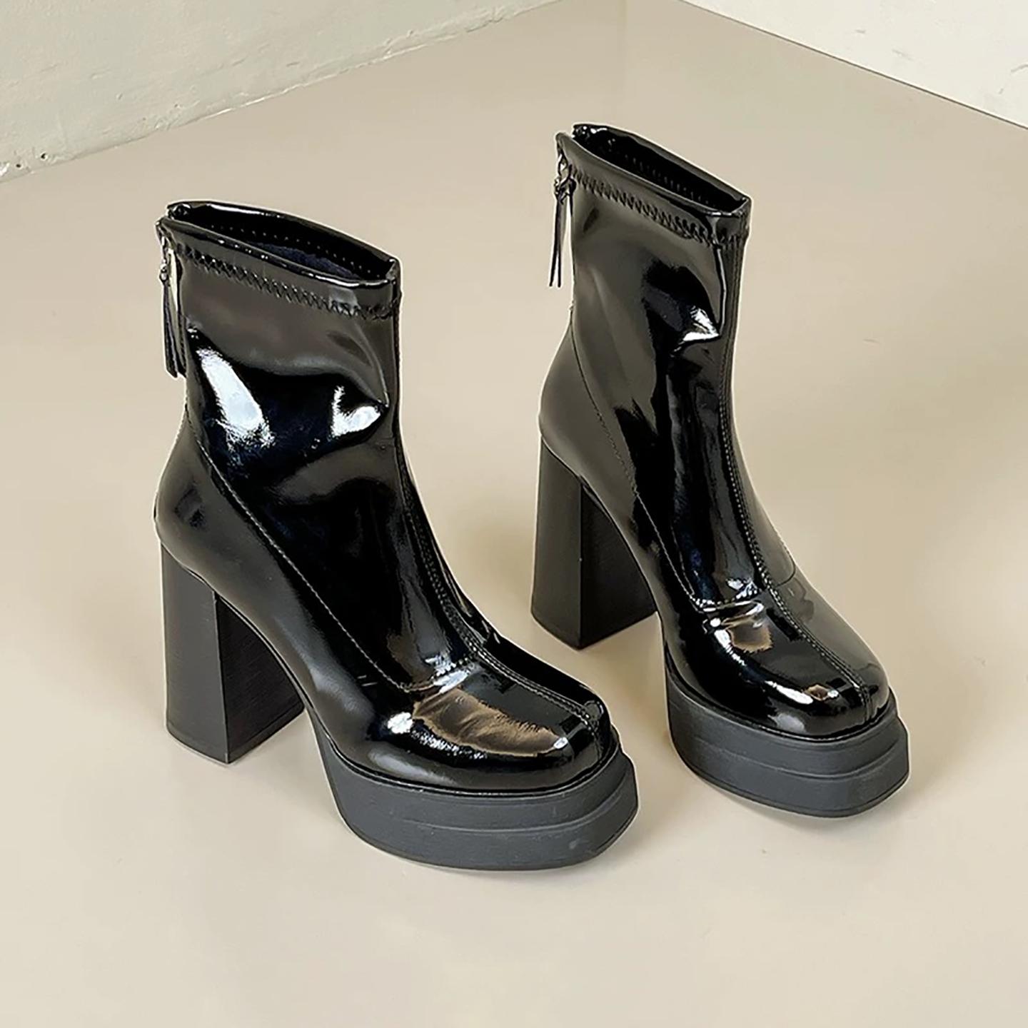 Платформа Ночной Клуб Толстый Каблук Женские Ботильоны Осень Зима Обувь для Увеличения Роста Женские Элегантные Вечерние Ботильоны 35
Платформа Ночной Клуб Толстый Каблук Женские Ботильоны Осень Зима Обувь для Увеличения Роста Женские Элегантные Вечерние Ботильоны 35