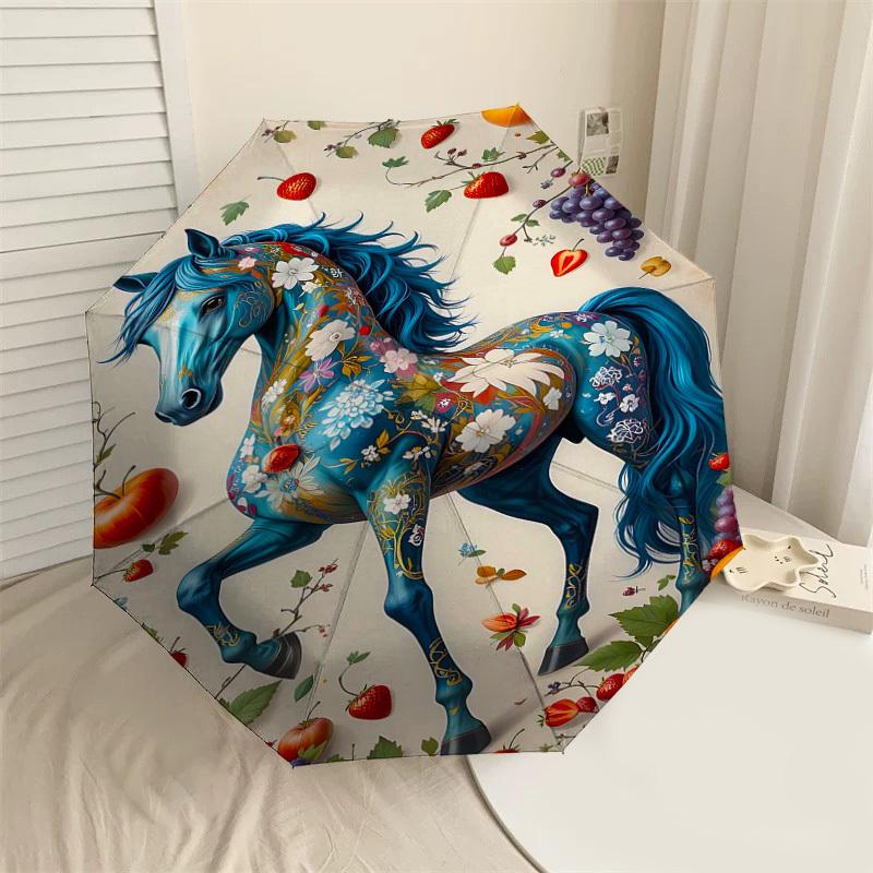 1PC Horse Fruit Umbrella-8-Rib Reinforced Portable Folding Travel Suitable for All Seasons Outdoor Daily Use-J321
1PC Horse Fruit Umbrella-8-Rib Reinforced Portable Folding Travel Suitable for All Seasons Outdoor Daily Use-J321