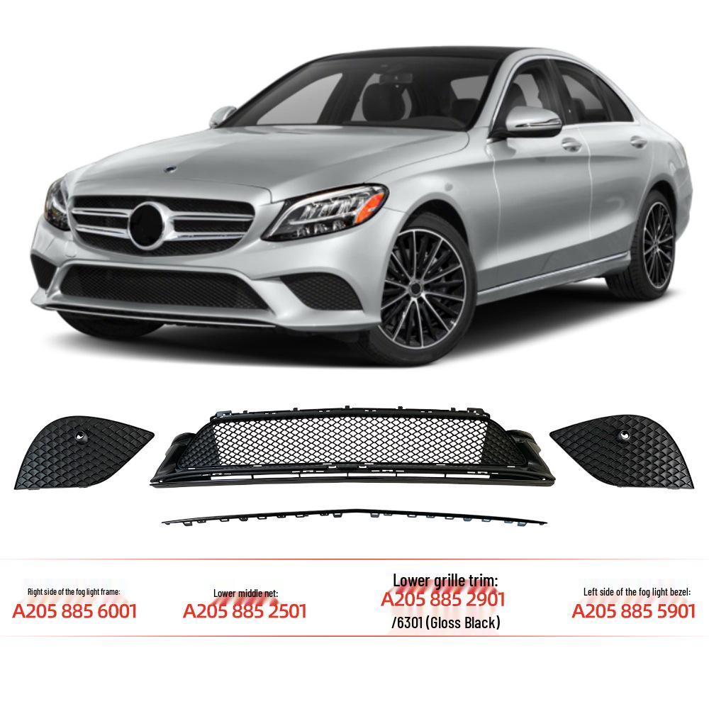 Compatible with Mercedes-Benz C-Class W205 Avantgarde 2015-2018 Models A2058856001R/9001L/2501. Fog Light Frame A2058855901L
Compatible with Mercedes-Benz C-Class W205 Avantgarde 2015-2018 Models A2058856001R/9001L/2501. Fog Light Frame A2058855901L