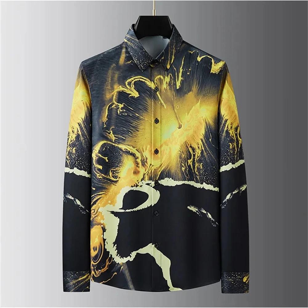 Casual Shirt 3d Digital Print Shirt Men s Long Sleeve Slim Fit High Quality Fashion Extra Large Size Men s Clothing 3XL
Casual Shirt 3d Digital Print Shirt Men s Long Sleeve Slim Fit High Quality Fashion Extra Large Size Men s Clothing 3XL