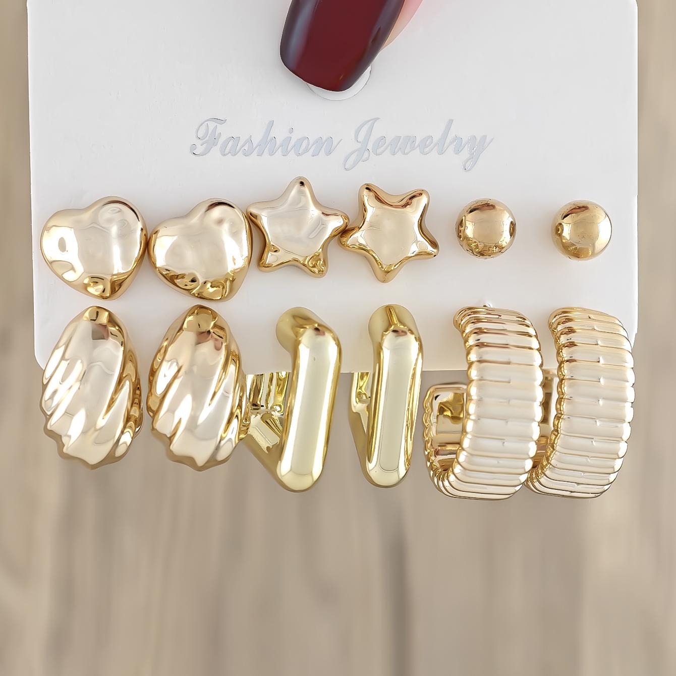 Geometric Irregular CCB Earrings Fashionable, Light Luxury, Versatile New Earrings and Accessories
Geometric Irregular CCB Earrings Fashionable, Light Luxury, Versatile New Earrings and Accessories