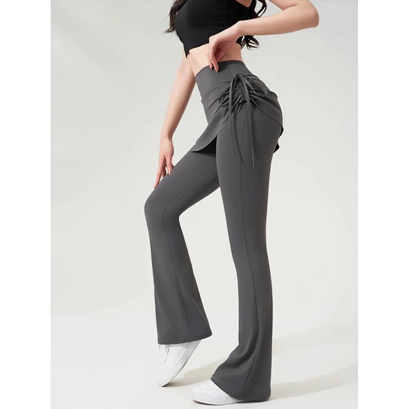 Yoga Pants Skirt Combo: High-Waist, Hip-Lifting, Flare Leggings for Pilates & Fitness Medium темно-сірий
Yoga Pants Skirt Combo: High-Waist, Hip-Lifting, Flare Leggings for Pilates & Fitness Medium темно-сірий