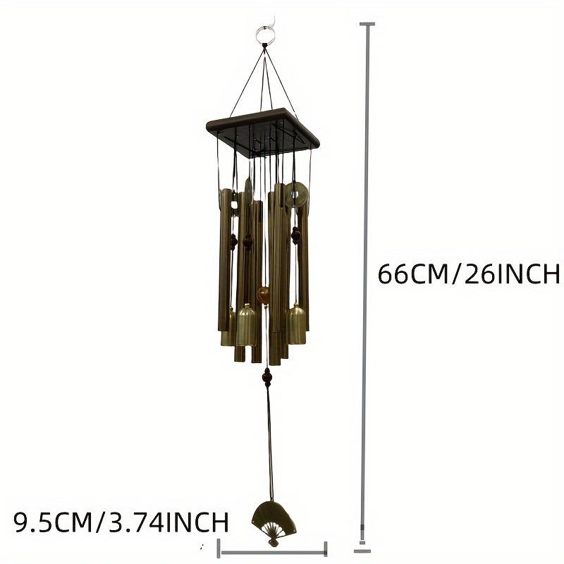 1pcs Antique Bronze Large Multi Tube Wind Chime Rust Resistant Clear Sound Outdoor Garden Patio Decoration
1pcs Antique Bronze Large Multi Tube Wind Chime Rust Resistant Clear Sound Outdoor Garden Patio Decoration
