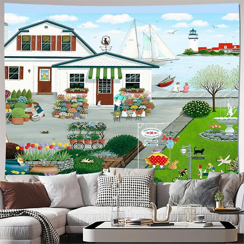 Vintage Cottagecore Tapestry Botanical Garden Wall Hanging Aesthetic Room Decor Farmhouse Floral Art Nature Landscape Throw Cozy 74x94cm(29x37in)
Vintage Cottagecore Tapestry Botanical Garden Wall Hanging Aesthetic Room Decor Farmhouse Floral Art Nature Landscape Throw Cozy 74x94cm(29x37in)