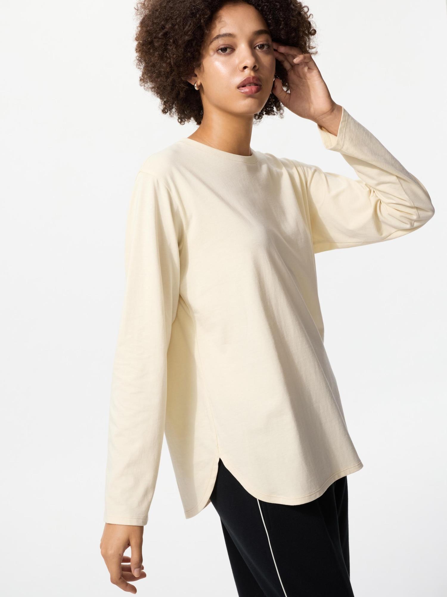 Uniqlo SofT CoTTon Футболка с круглым низом и длинным рукавом 40 CREAM/3XL
Uniqlo SofT CoTTon Футболка с круглым низом и длинным рукавом 40 CREAM/3XL