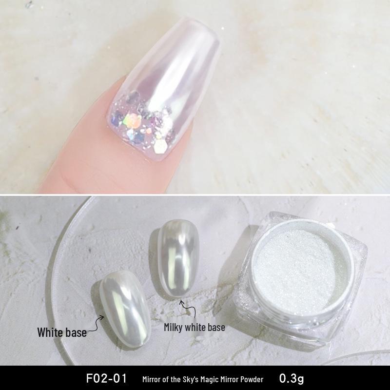 Moonlight Pink & White Pearlescent Nail Art Powder - Hailey s Simple Transparent Whitening Style for 2025
Moonlight Pink & White Pearlescent Nail Art Powder - Hailey s Simple Transparent Whitening Style for 2025