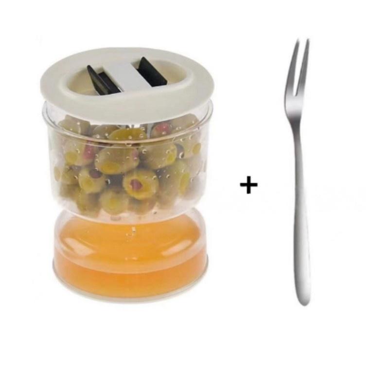 Герметичная банка для маринования в домашних условиях. Разделение влажных и сухих огурцов. Банка для маринования с откидным контейнером и ситечком. Контейнер для оливок в форме песочных часов.
Герметичная банка для маринования в домашних условиях. Разделение влажных и сухих огурцов. Банка для маринования с откидным контейнером и ситечком. Контейнер для оливок в форме песочных часов.