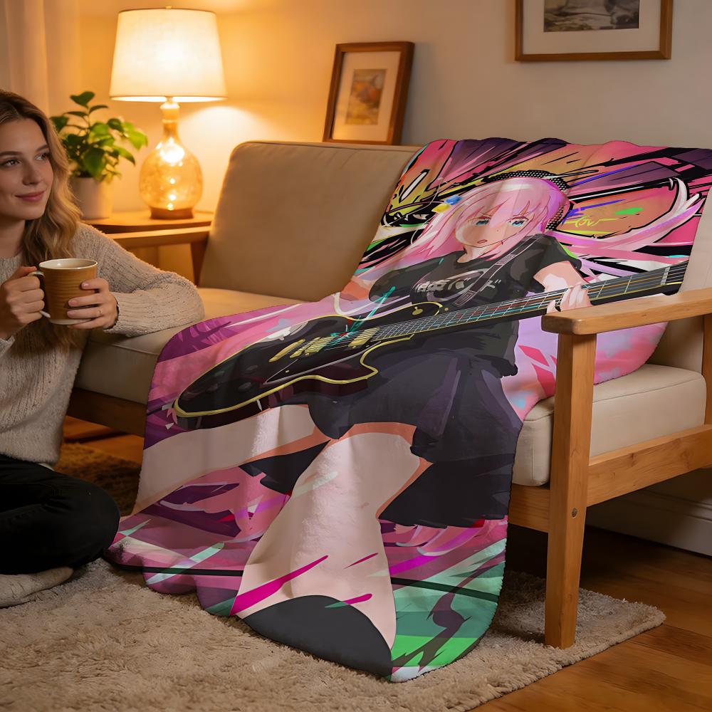 Throw High-Density Short Plush Blanket For Sofa Nap Air-Conditioned Room Soft Skin-Friendly Anime Bocchi The Rock 75x90cm
Throw High-Density Short Plush Blanket For Sofa Nap Air-Conditioned Room Soft Skin-Friendly Anime Bocchi The Rock 75x90cm