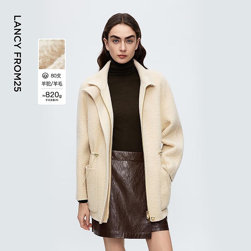 LANCY Women s Stylish Double-Faced Wool Blend Coat 2XL
LANCY Women s Stylish Double-Faced Wool Blend Coat 2XL