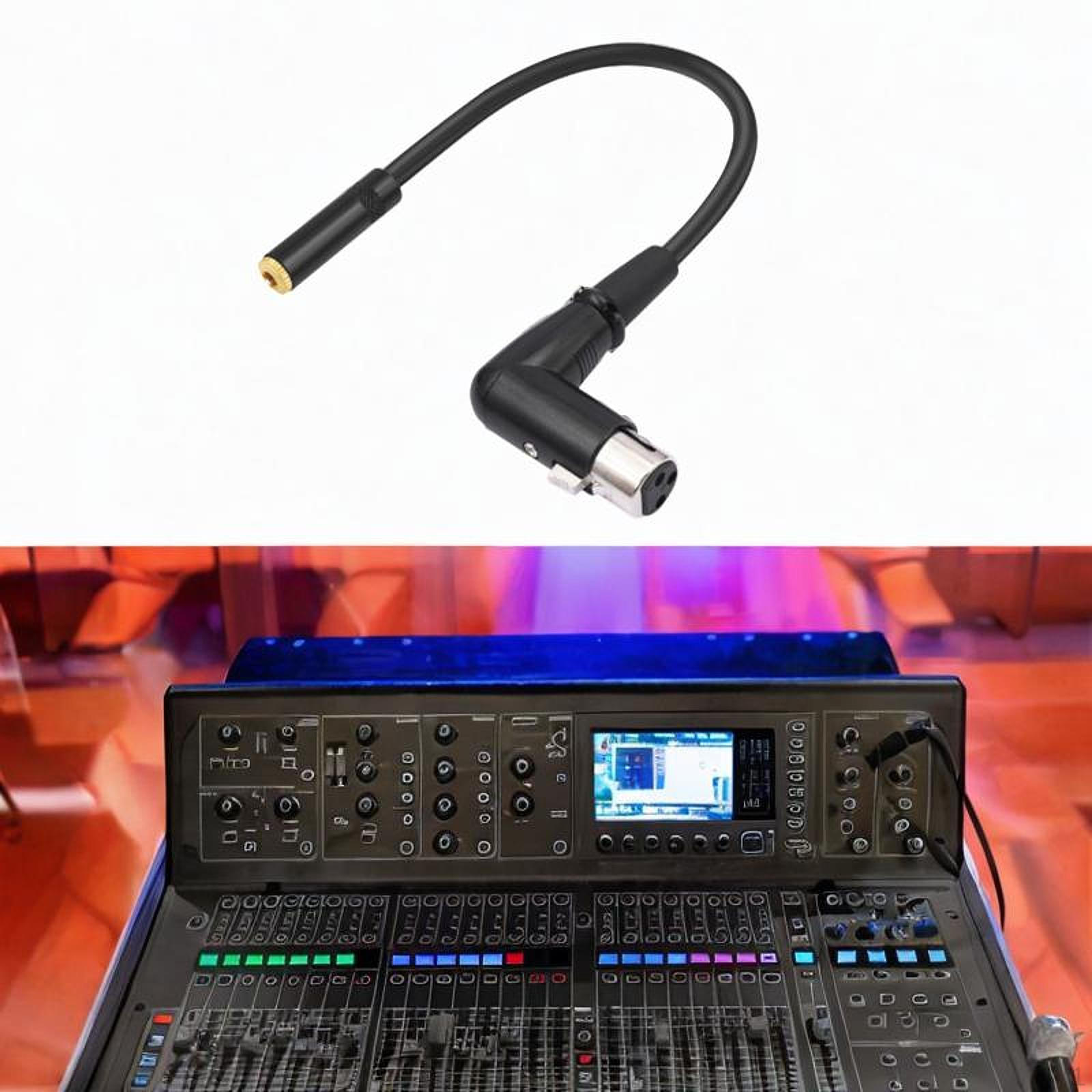 Кабель XLR-3,5 мм, угол 90 градусов, мини-джек 1/8 дюйма, 1 фут (30см)
Кабель XLR-3,5 мм, угол 90 градусов, мини-джек 1/8 дюйма, 1 фут (30см)