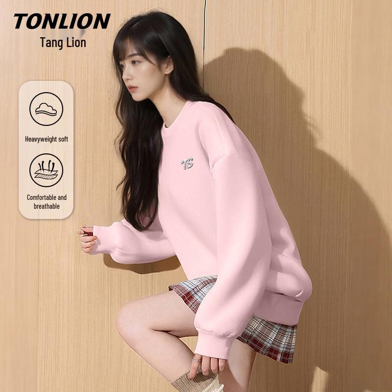 TonLion Women s Round Neck Long Sleeve Sweatshirt XL
TonLion Women s Round Neck Long Sleeve Sweatshirt XL