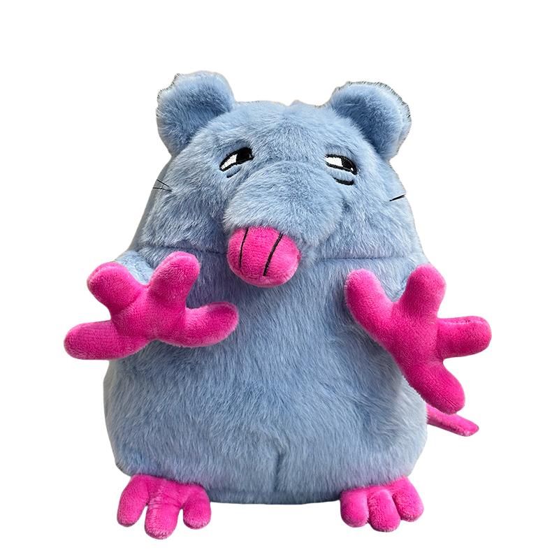 Funny Sleazy Expression Blue Rat Brick Stuffed Animals Plush Mouse Doll toys for Boy Birthday Gift Trick Dolls 28cm
Funny Sleazy Expression Blue Rat Brick Stuffed Animals Plush Mouse Doll toys for Boy Birthday Gift Trick Dolls 28cm