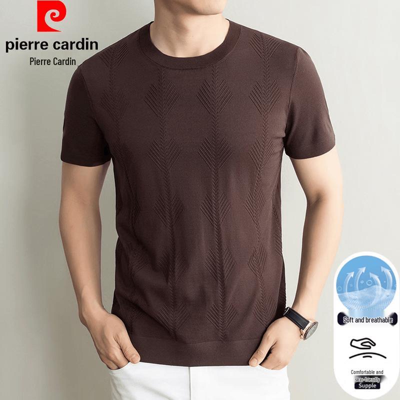 Pierre Cardin Men s Linen Blend Knit Short Sleeve T-Shirt 52/115
Pierre Cardin Men s Linen Blend Knit Short Sleeve T-Shirt 52/115