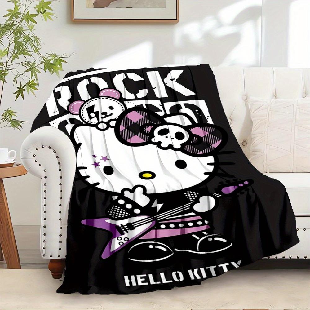 For Rock, Hello Kitty, GuitarAnime-Themed Flannel Blanket, Glam Style, Digital Print, All-Season Comfort, Tear-Resistant, Knitted Craftsmans 130x150cm
For Rock, Hello Kitty, GuitarAnime-Themed Flannel Blanket, Glam Style, Digital Print, All-Season Comfort, Tear-Resistant, Knitted Craftsmans 130x150cm