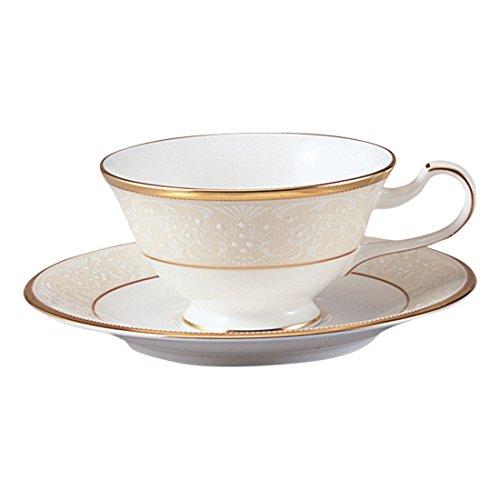 Noritake T59587/4753 Cup & Saucer (Coffee Tea), 8.7 fl oz (220 cc), White Palace Bone China
Noritake T59587/4753 Cup & Saucer (Coffee Tea), 8.7 fl oz (220 cc), White Palace Bone China