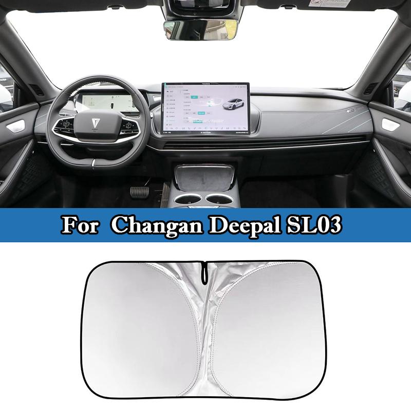For Changan Deepal S07 SL03 G318 Car Windshield Sunshade Cover Foldable Front Window Sun Visor Blocks UV Refletive Protect Cover
For Changan Deepal S07 SL03 G318 Car Windshield Sunshade Cover Foldable Front Window Sun Visor Blocks UV Refletive Protect Cover