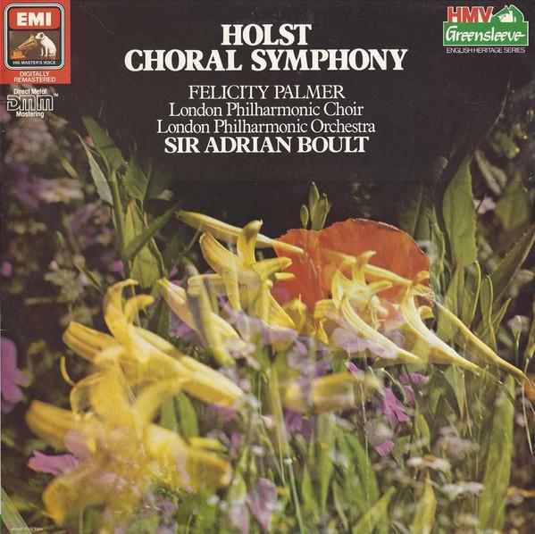 LP Record FELICITY PALMER, LONDON PHILHARMONI - holst choral sumphoy ED2903781 HIS MASTER S VO 1985 UK Classical Used
LP Record FELICITY PALMER, LONDON PHILHARMONI - holst choral sumphoy ED2903781 HIS MASTER S VO 1985 UK Classical Used