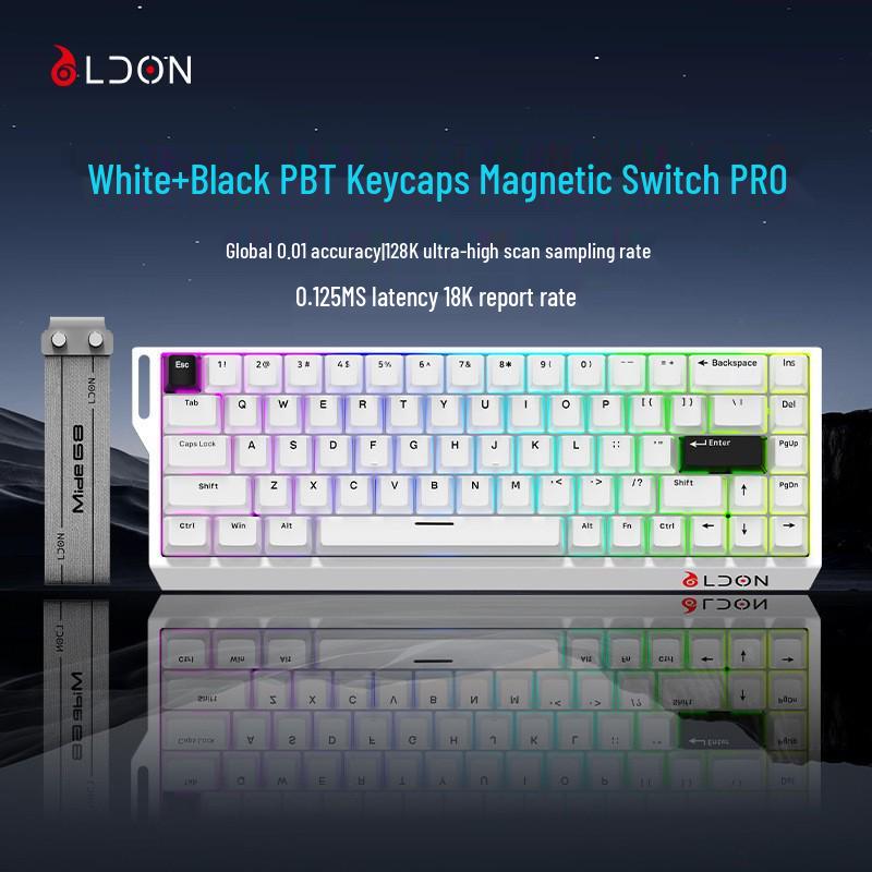 Trade 68-Key Magnetic Switch Mechanical Gaming Keyboard RT0.01 High-Performance Wired 8K FPS Universal
Trade 68-Key Magnetic Switch Mechanical Gaming Keyboard RT0.01 High-Performance Wired 8K FPS Universal