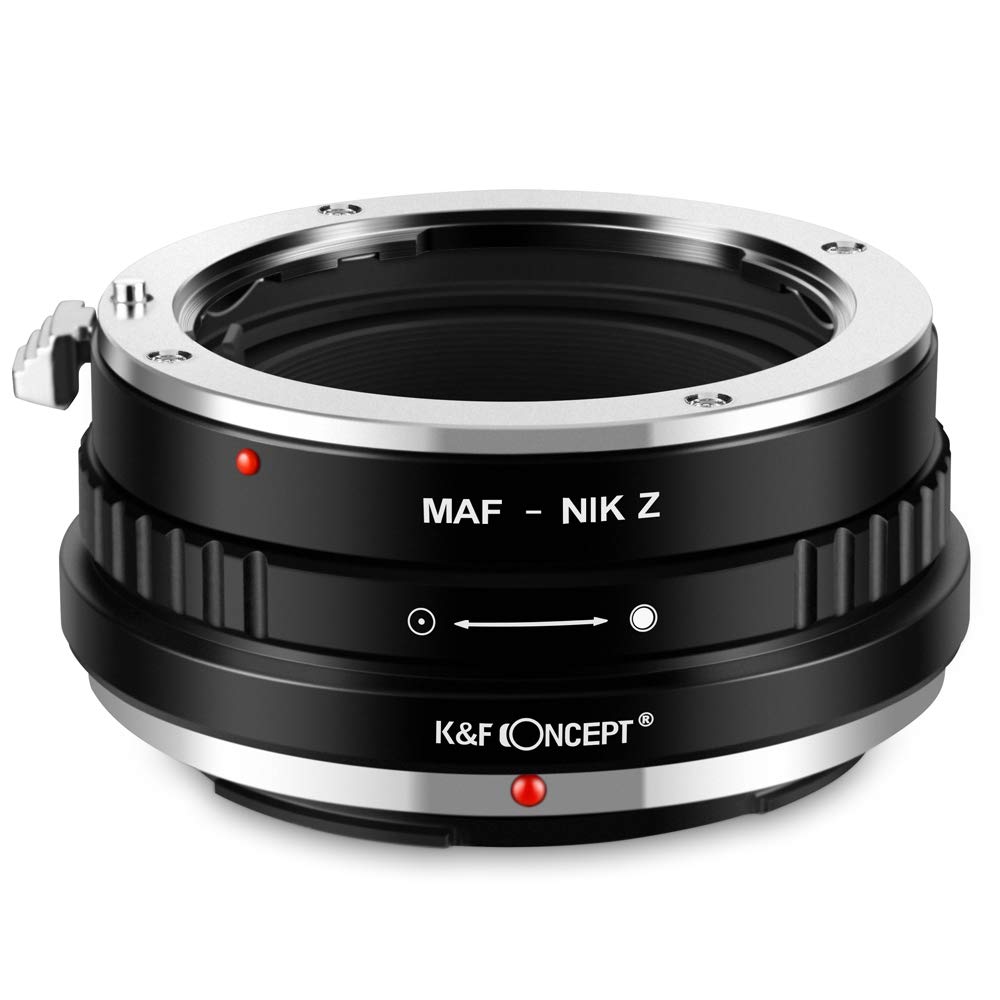 Адаптер крепления Concept, совместимый с объективом Minolta Minolta A Mount AF, совместимым с объективом Sony Alpha Mount, совместимым с камерой Nikon и камерой Nikon Z Mount
Адаптер крепления Concept, совместимый с объективом Minolta Minolta A Mount AF, совместимым с объективом Sony Alpha Mount, совместимым с камерой Nikon и камерой Nikon Z Mount