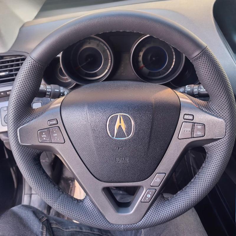 Hand-Stitched Dark brown genuine leather car Steering Wheel Cover For Acura MDX 2007-2013 car accessories чорний
Hand-Stitched Dark brown genuine leather car Steering Wheel Cover For Acura MDX 2007-2013 car accessories чорний