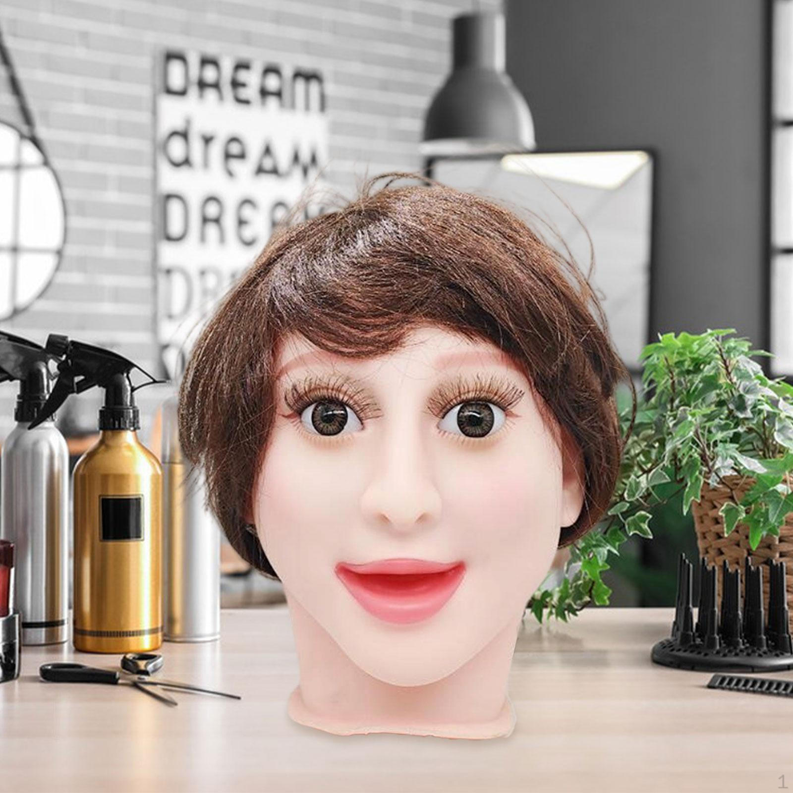 Female Mannequin Head Display Model Random Versatile Use Realistic Hat Rack Holder for Salon
Female Mannequin Head Display Model Random Versatile Use Realistic Hat Rack Holder for Salon