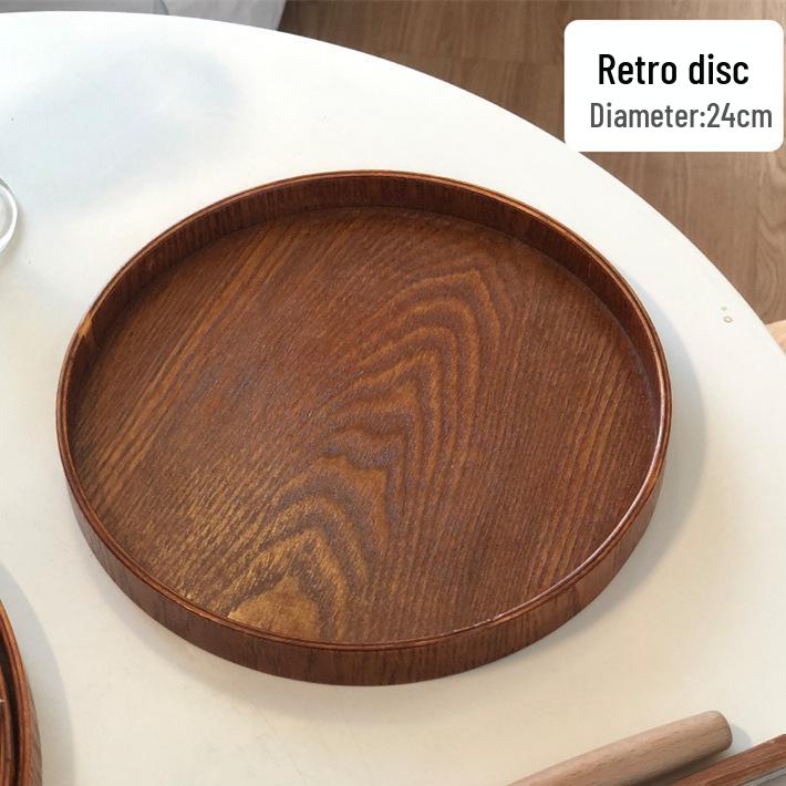 Wooden Retro Cake Stand & Tea Tray - Round Dessert & Storage Plate for Home or Cafe
Wooden Retro Cake Stand & Tea Tray - Round Dessert & Storage Plate for Home or Cafe