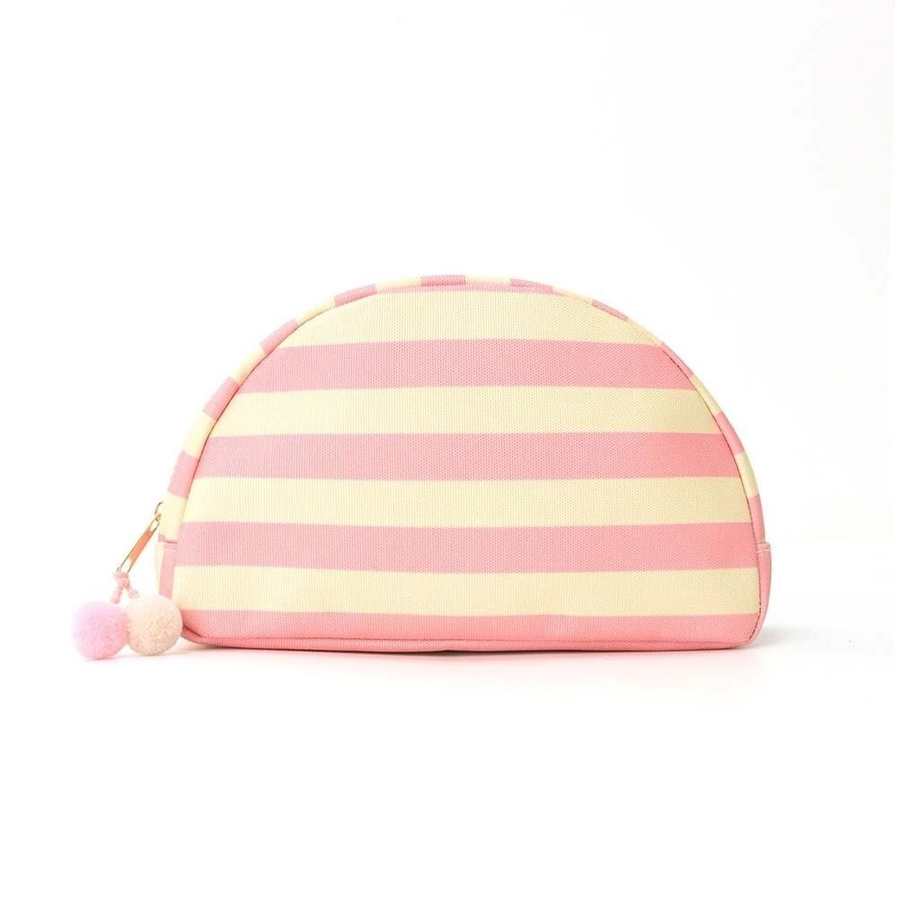 Durable Shell Shape Pouch Pom-pom Tassel Canvas Makeup Organizer Striped Cosmetic Bag Students розовый/бежевый
Durable Shell Shape Pouch Pom-pom Tassel Canvas Makeup Organizer Striped Cosmetic Bag Students розовый/бежевый