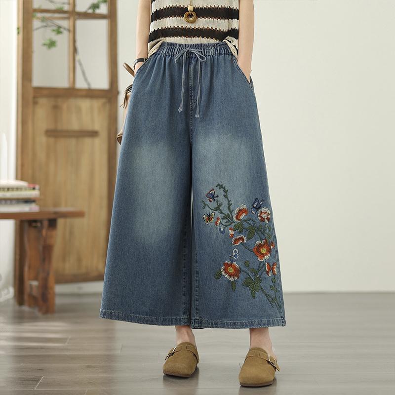 DIMANAF Plus Size 2025 Women Jeans Summer Pants High Waist Elastic Loose Embroidery Basic Pants Maxi 2XL синий
DIMANAF Plus Size 2025 Women Jeans Summer Pants High Waist Elastic Loose Embroidery Basic Pants Maxi 2XL синий