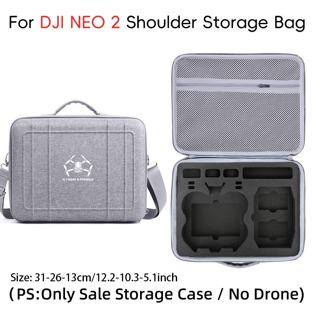 Portable Travel Carrying Case For DJI Neo 2 Shoulder Bag Protective Case Anti-collision Handbag for DJI RC N3 Drone Accessories
Portable Travel Carrying Case For DJI Neo 2 Shoulder Bag Protective Case Anti-collision Handbag for DJI RC N3 Drone Accessories