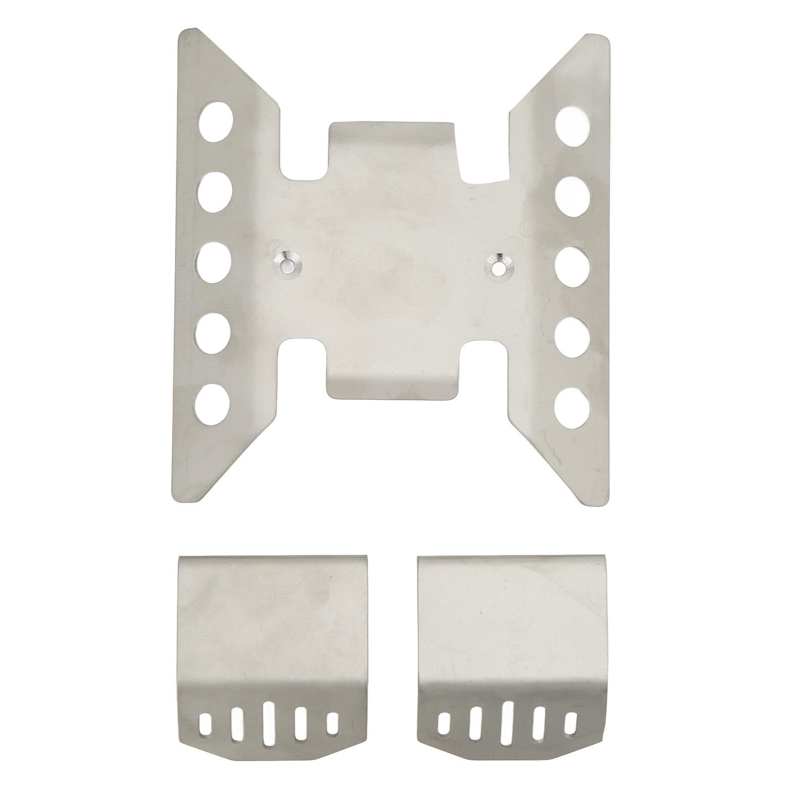 Chassis Armor Stainless Steel Skid Plate Axle Protector for Axial 16 Scx6 AXI05000 RC Car Upgrade
Chassis Armor Stainless Steel Skid Plate Axle Protector for Axial 16 Scx6 AXI05000 RC Car Upgrade