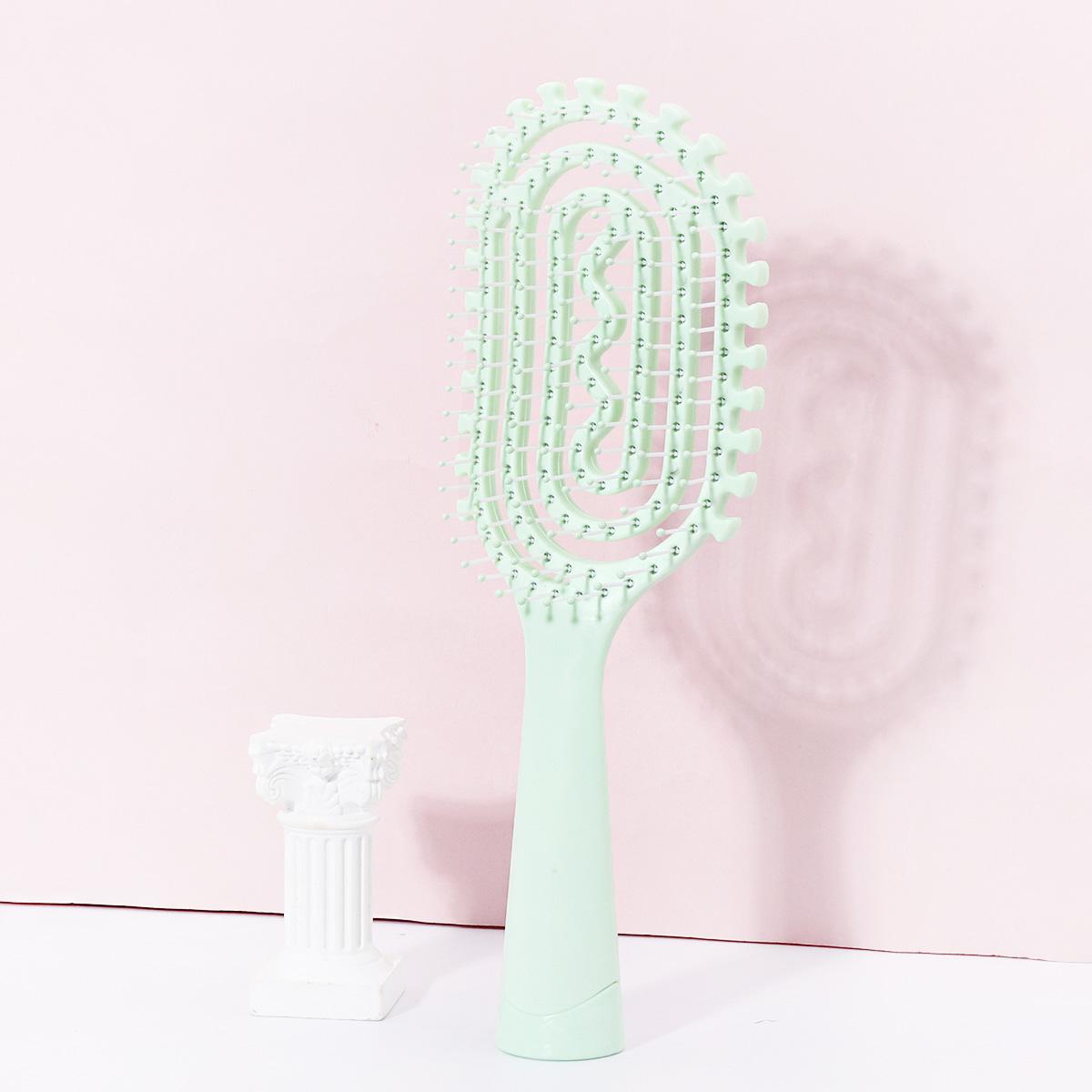 Hollow out breathable hair brush, curling styling brush, suitable for exfoliating and wet hair, suitable for all hair types
Hollow out breathable hair brush, curling styling brush, suitable for exfoliating and wet hair, suitable for all hair types