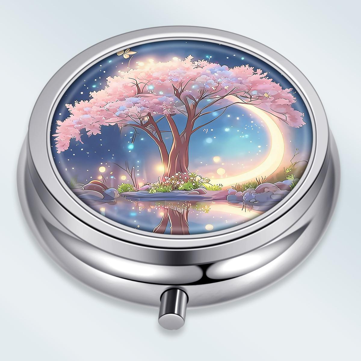 Portable Pill Box with 3 Compartments, Mini Metal Medicine Organizer Case, Cute Printed Pill Container for Vitamins, Pills, Jewelry, Travel, Daily Use разноцветный
Portable Pill Box with 3 Compartments, Mini Metal Medicine Organizer Case, Cute Printed Pill Container for Vitamins, Pills, Jewelry, Travel, Daily Use разноцветный