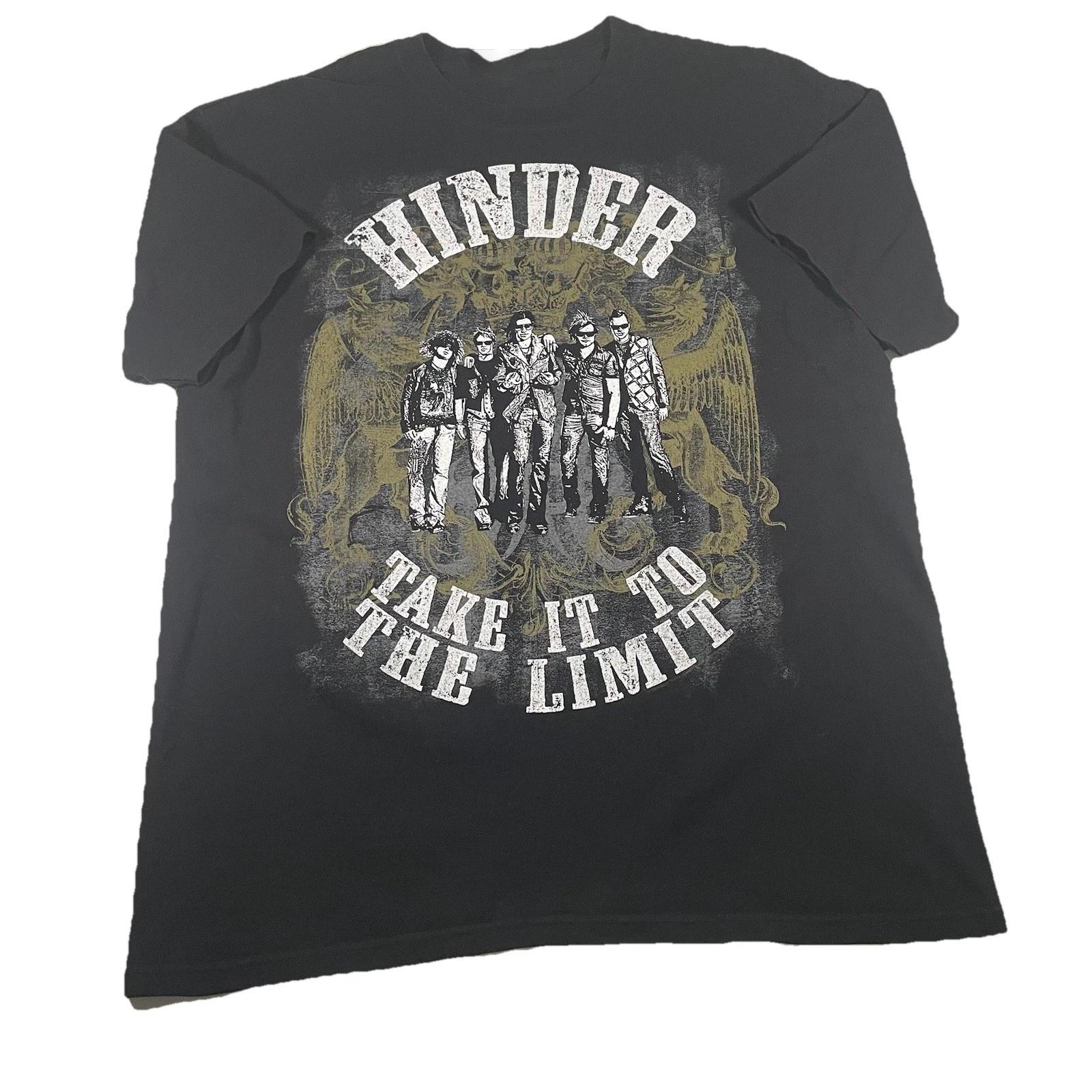 Vintage Hinder Rock Band T Shirt All Size Short Sleeve NT108 FREE SHIPPING S
Vintage Hinder Rock Band T Shirt All Size Short Sleeve NT108 FREE SHIPPING S