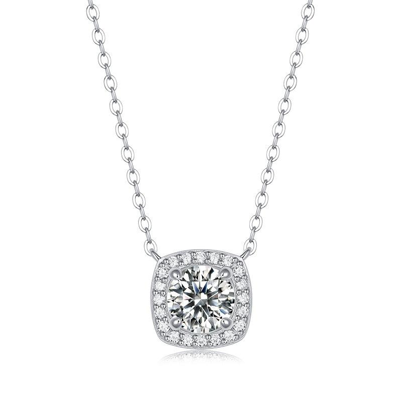 Bague Ringen S925 Серебряный инкрустированный кулон из муассанита 1 карат, новое свежее женское ожерелье Love About
Bague Ringen S925 Серебряный инкрустированный кулон из муассанита 1 карат, новое свежее женское ожерелье Love About