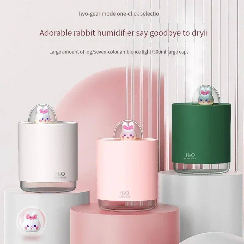 Seven Color Humidifier Diffuser Rabbit Humidifier Mini Portable Usb Air Humidifier Large Fog Small Silent
Seven Color Humidifier Diffuser Rabbit Humidifier Mini Portable Usb Air Humidifier Large Fog Small Silent