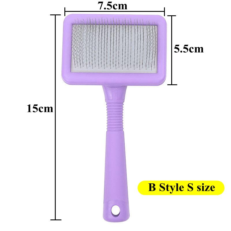 ABS Dog Cat Comb for Tangles Loose Hair, Hair Remover Brush Removing Mats, Pet Grooming Comb for Long or Short Hair Dogs 1PC
ABS Dog Cat Comb for Tangles Loose Hair, Hair Remover Brush Removing Mats, Pet Grooming Comb for Long or Short Hair Dogs 1PC