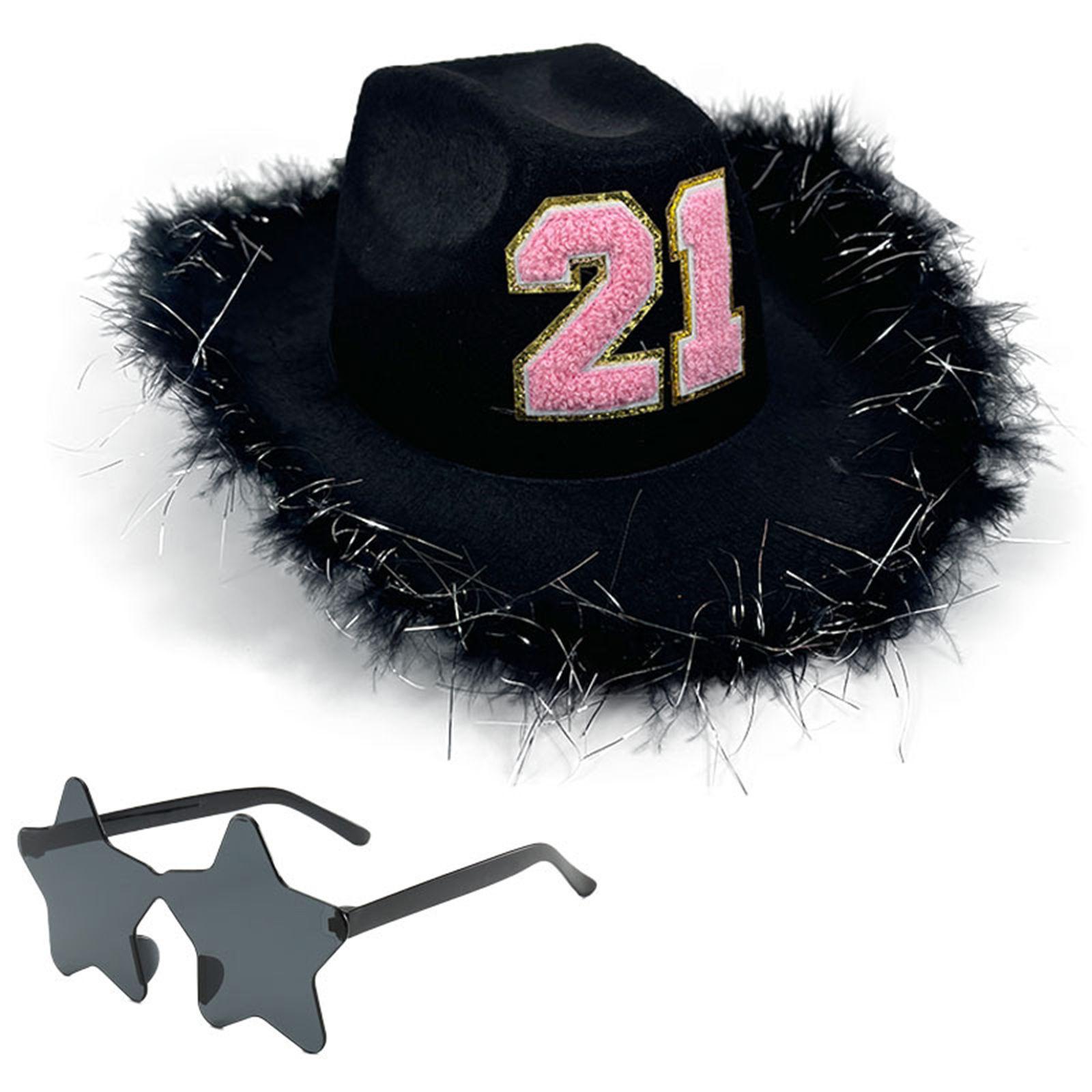 Festival Hat Set Sun Protecting Hat Trendy Denims Hat Youth Fashion Headgear for Birthday Celebrations and Party Photos чорний
Festival Hat Set Sun Protecting Hat Trendy Denims Hat Youth Fashion Headgear for Birthday Celebrations and Party Photos чорний