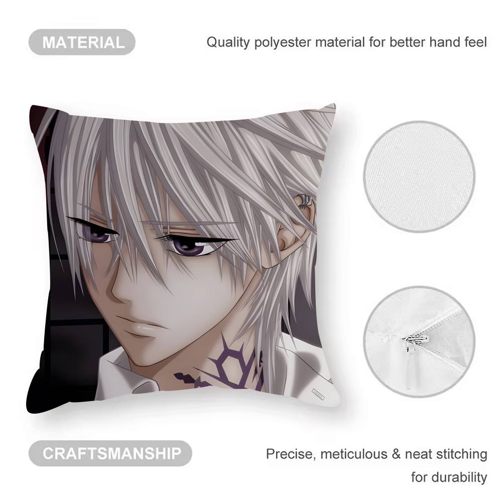 V_Вампир К-Рыцарь Аниме Наволочка Наволочка против пылевых клещей Невидимая молния Шелковистый короткий плюш Чехол на подушку для дивана 12x12Inch
V_Вампир К-Рыцарь Аниме Наволочка Наволочка против пылевых клещей Невидимая молния Шелковистый короткий плюш Чехол на подушку для дивана 12x12Inch