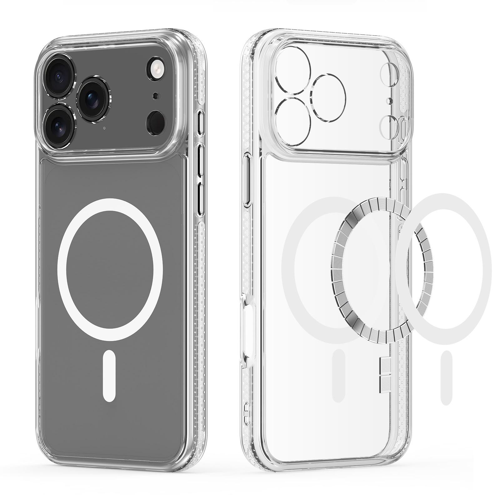 For iPhone 17 Pro Max Back Cover DUX DUCIS Clin Series Clear Phone Case Compatible with MagSafe Clear
For iPhone 17 Pro Max Back Cover DUX DUCIS Clin Series Clear Phone Case Compatible with MagSafe Clear