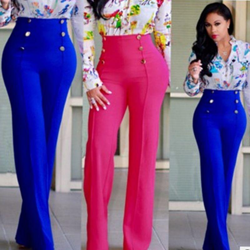 High Waist Solid Flare Straight Trousers High Waist Pure Color Horn Straight-Leg Trousers Fuchsia M
High Waist Solid Flare Straight Trousers High Waist Pure Color Horn Straight-Leg Trousers Fuchsia M