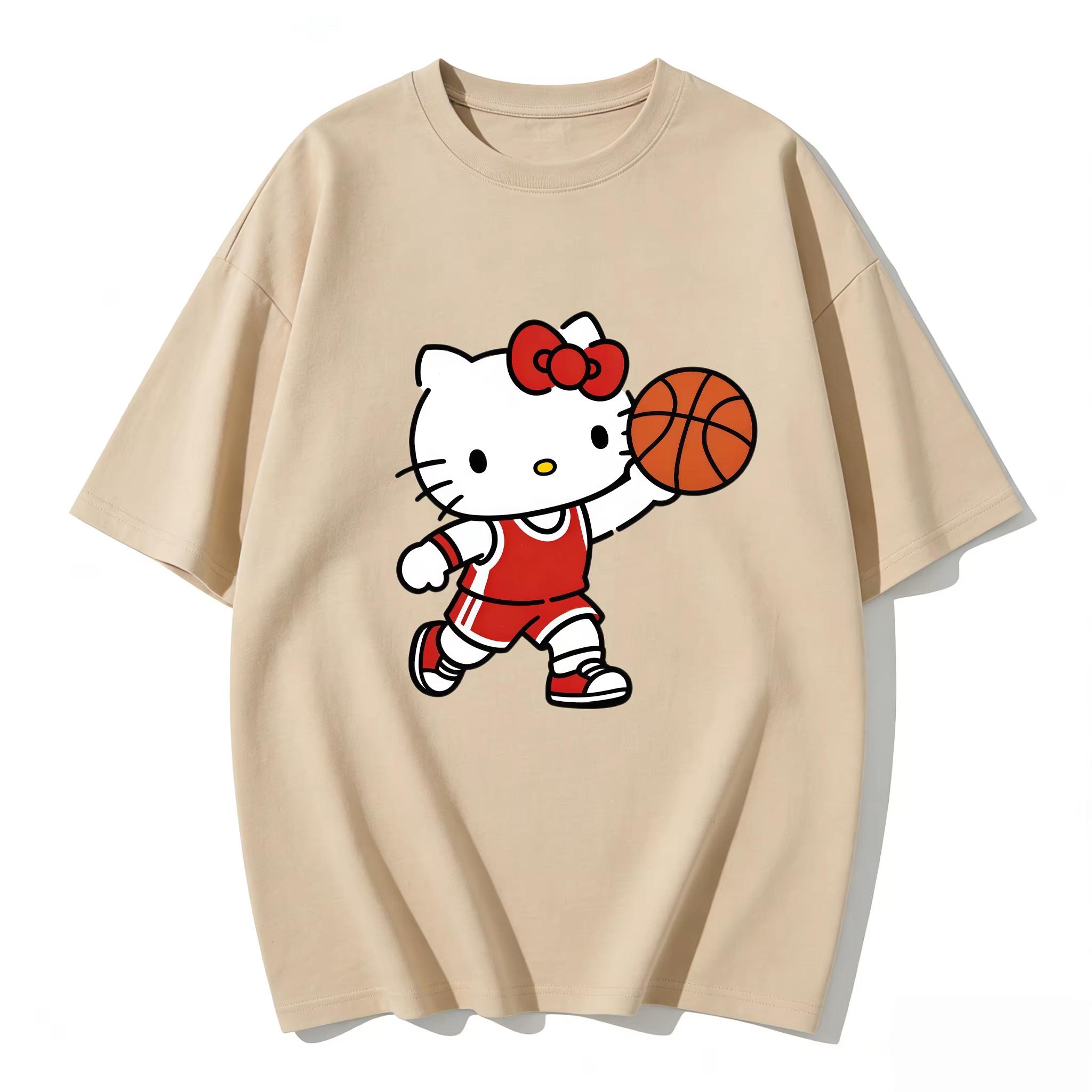 2026 new Summer HelloKitty Cute Graphic Tee Casual Short Sleeve Cotton Top for Women Girls Kawaii Cartoon Print Streetwear S
2026 new Summer HelloKitty Cute Graphic Tee Casual Short Sleeve Cotton Top for Women Girls Kawaii Cartoon Print Streetwear S